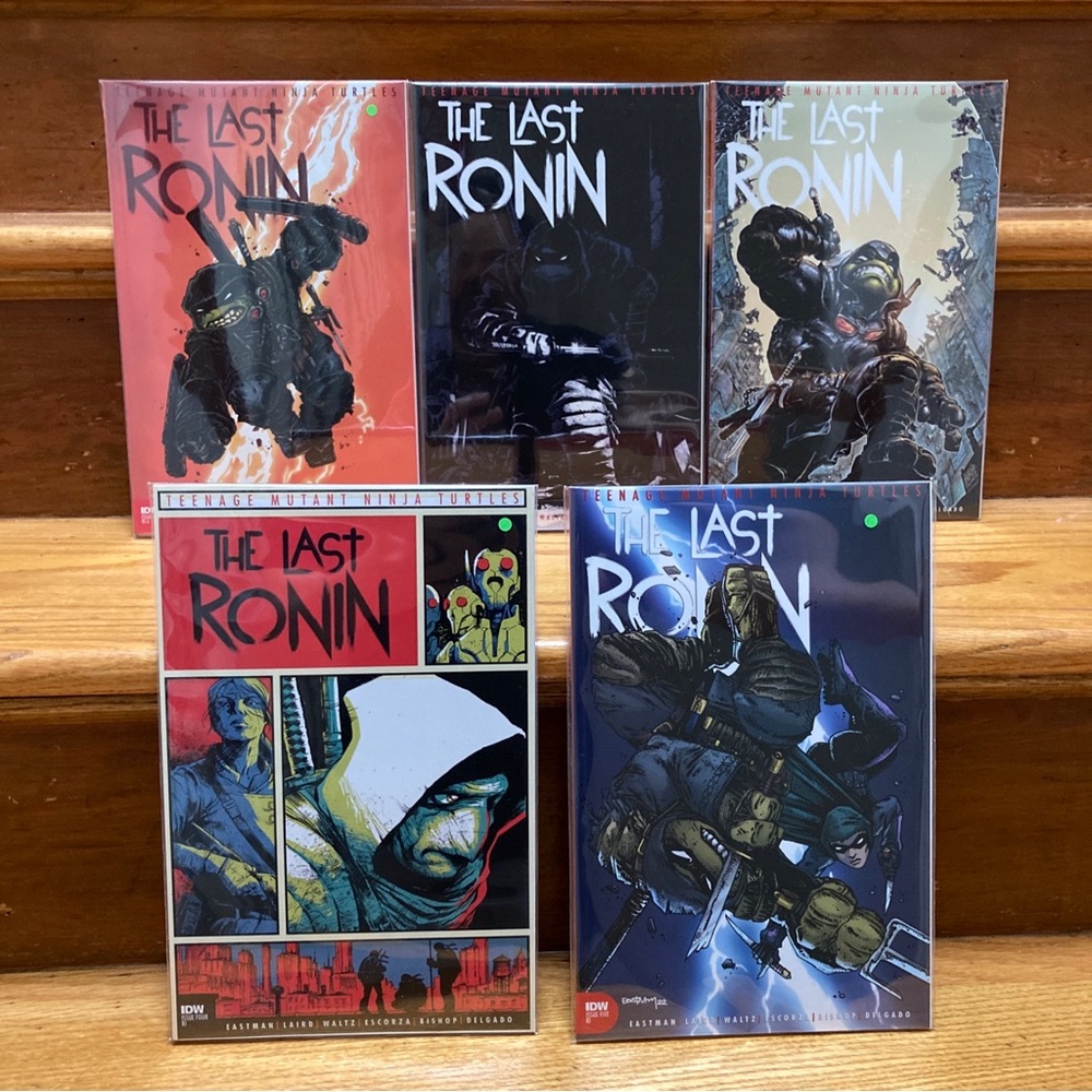 Teenage Mutant Ninja Turtles Last Ronin 1-5 set 1st print variant covers HTF